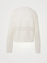 Elia Cotton Long-Sleeve Sweater