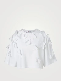 Floral Applique T-Shirt