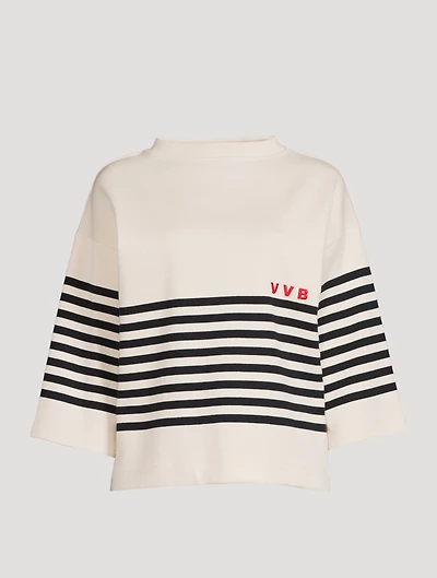 Organic Cotton T-Shirt Striped Print