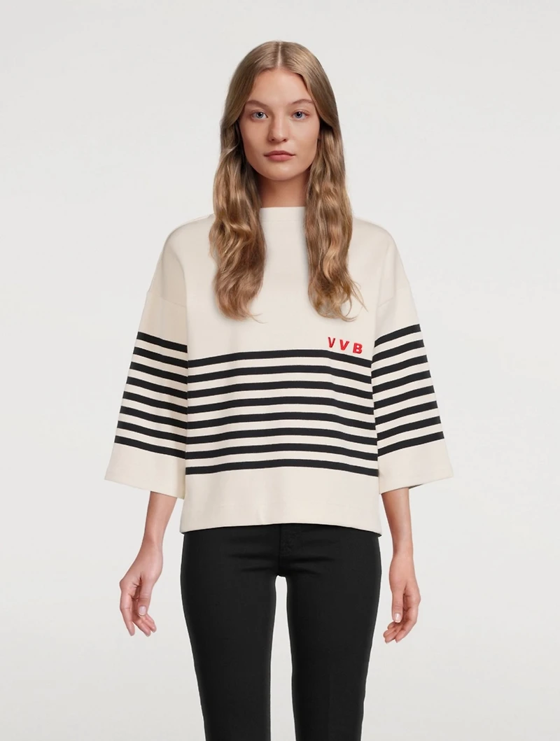 Organic Cotton T-Shirt Striped Print