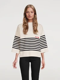 Organic Cotton T-Shirt Striped Print