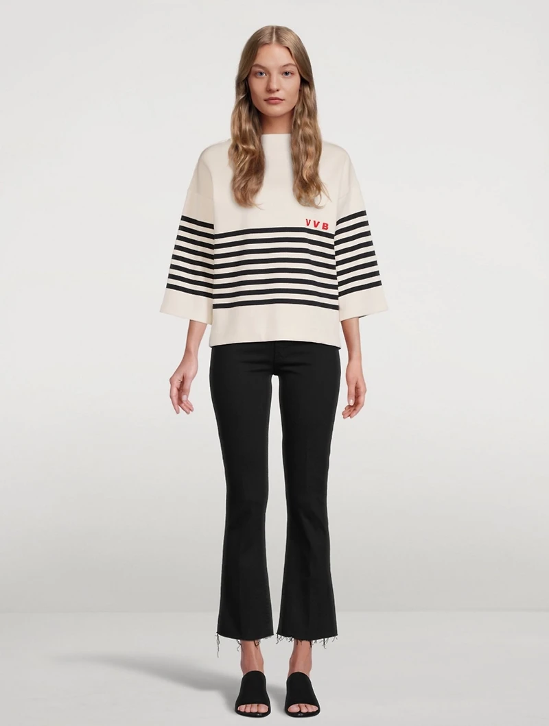 Organic Cotton T-Shirt Striped Print