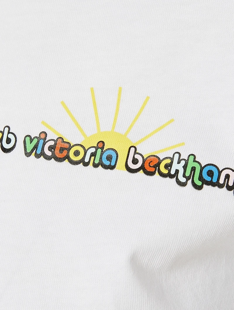 Slim-Fit T-Shirt With Sunshine Logo