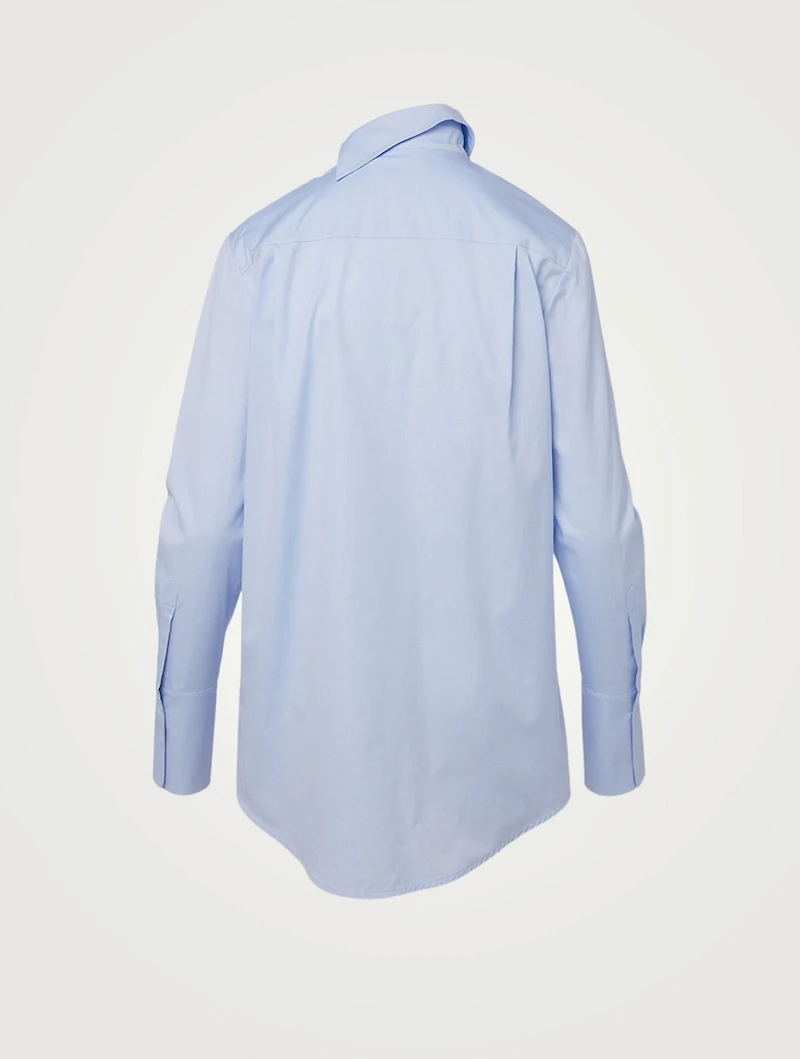 Cotton Asymmetric Shirt