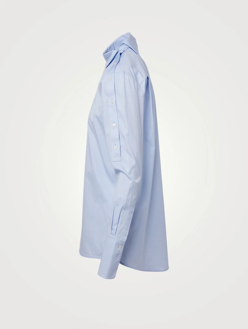 Cotton Asymmetric Shirt