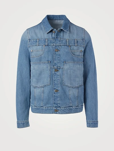 Deconstructed Denim Jacket