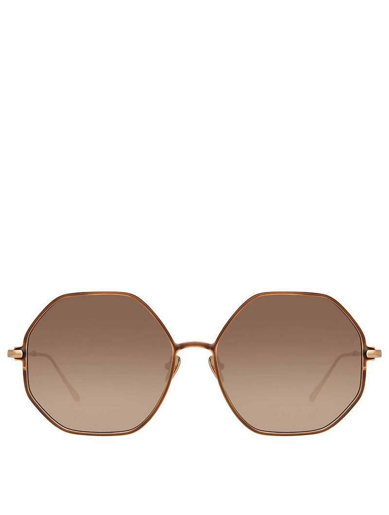Leif Geometric Sunglasses