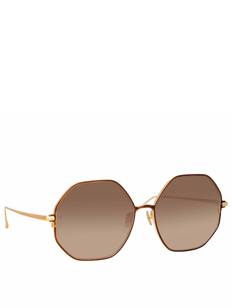 Leif Geometric Sunglasses