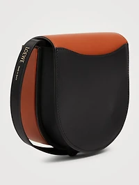 Heel Duo Leather Crossbody Bag