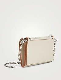 Small Leather Chain Wallet Bag