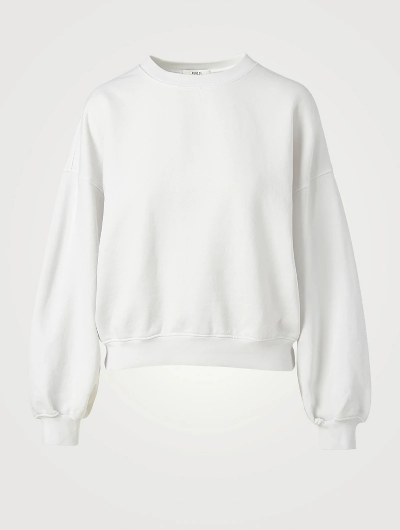 Balloon Sleeve Sweatshirt