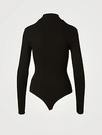 Turtleneck Long-Sleeve Bodysuit