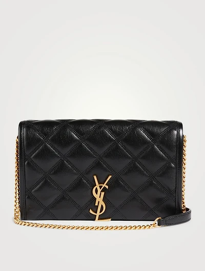 Becky YSL Monogram Leather Chain Wallet Bag