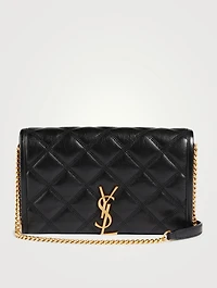 Becky YSL Monogram Leather Chain Wallet Bag