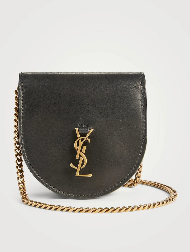 Baby Le K Leather Chain Coin Purse Bag