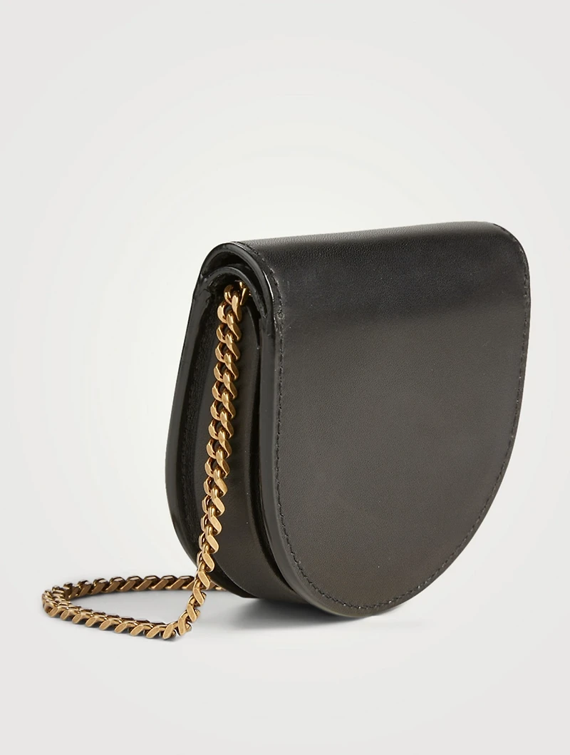 Baby Le K Leather Chain Coin Purse Bag