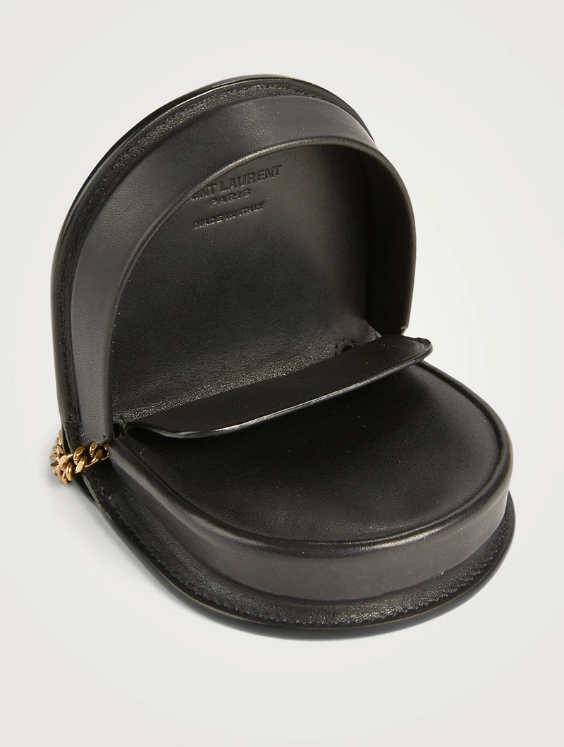 Baby Le K Leather Chain Coin Purse Bag