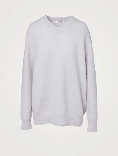 Wool And Alpaca Fluffy Sweater