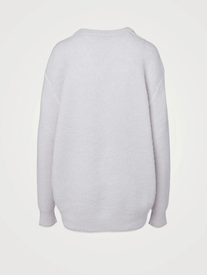 Wool And Alpaca Fluffy Sweater