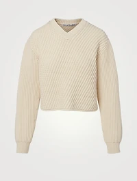 Chunky Cropped Sweater