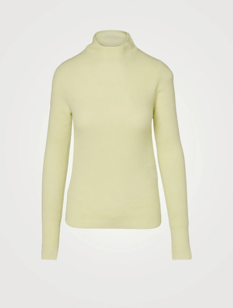 Alpaca And Wool Turtleneck Sweater