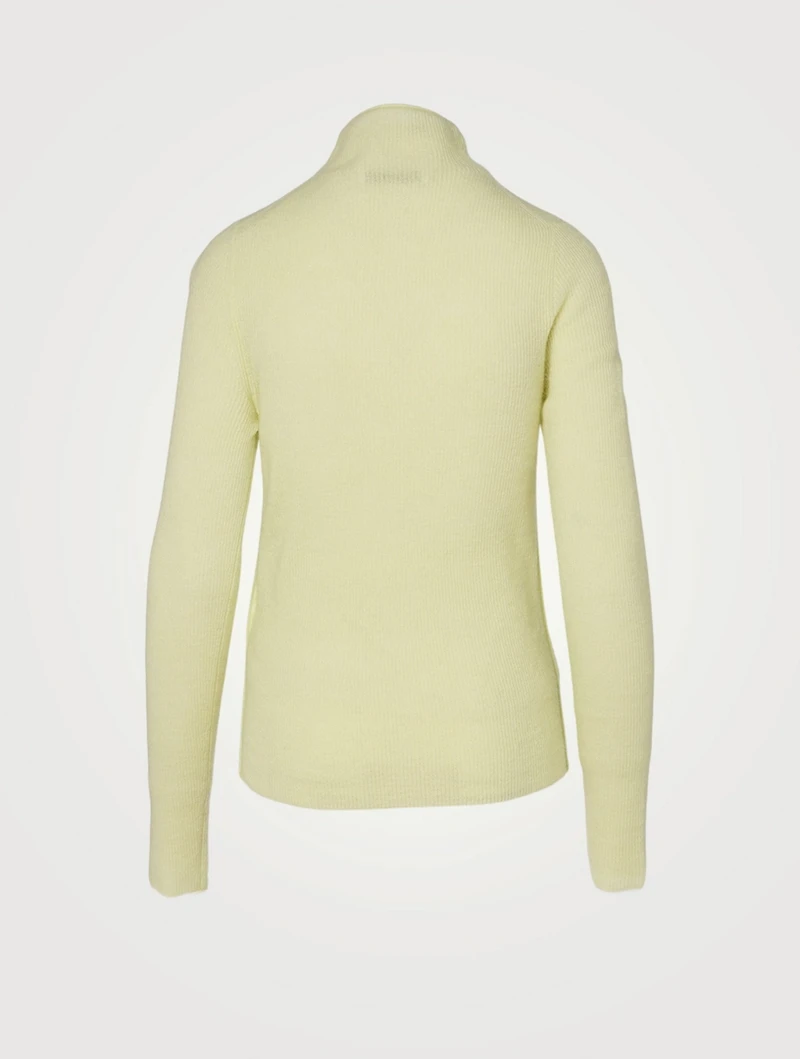 Alpaca And Wool Turtleneck Sweater