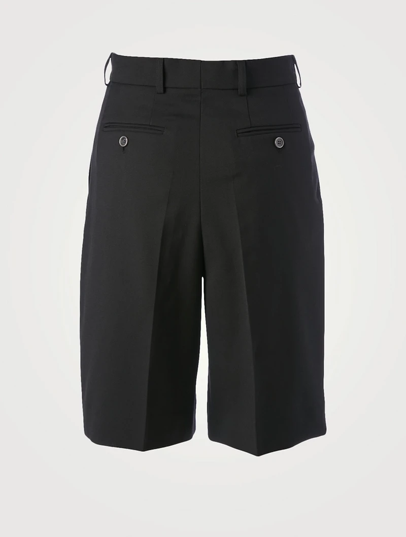 Wool-Blend Bermuda Shorts
