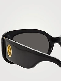Lola Rectangular Sunglasses