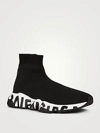 Speed Graffiti Technical Knit Sock Sneakers