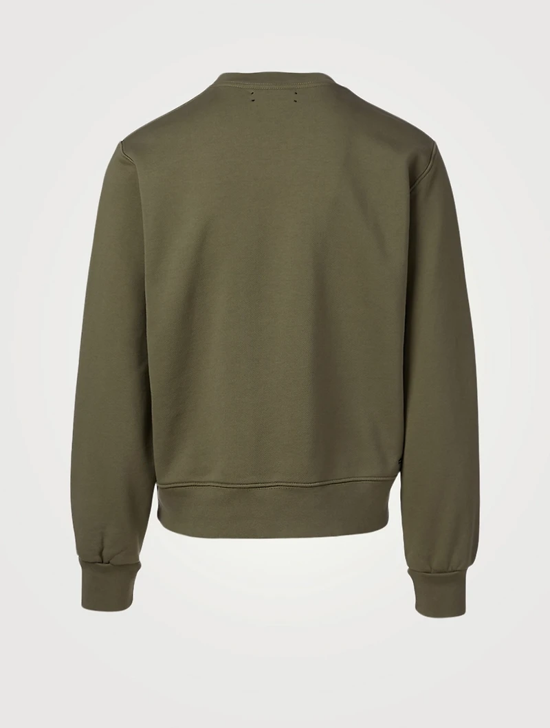 Cotton Sweatshirt With Logo