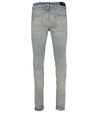 MX1 Skinny Jeans With Leather Patches
