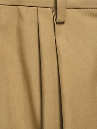 Single-Pleat Relaxed Pants