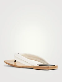 Leather Thong Sandals