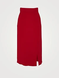 Cady Midi Skirt With Side Slit