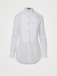 Poplin Tuxedo Shirt