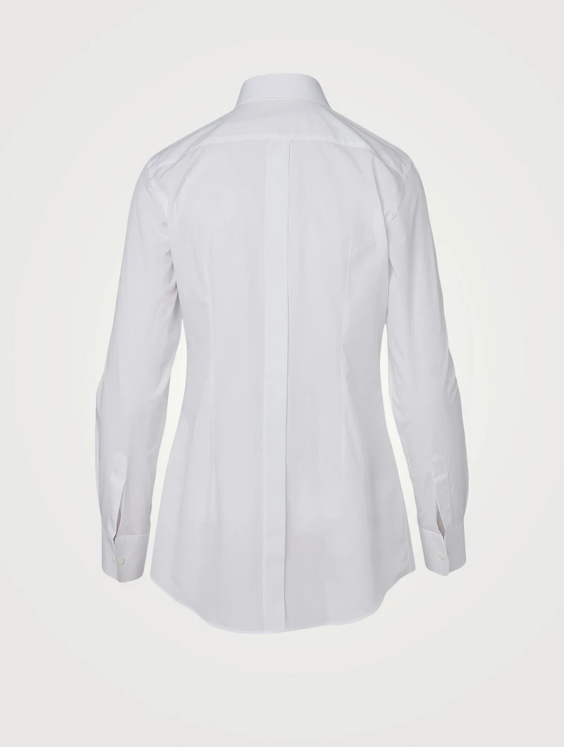 Poplin Tuxedo Shirt