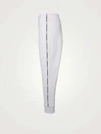 Slim-Fit Sweatpants With Logo Tape