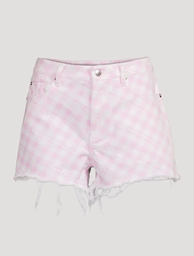 Bite Shorts Gingham Print