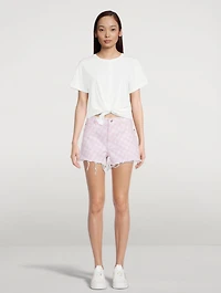 Bite Shorts Gingham Print