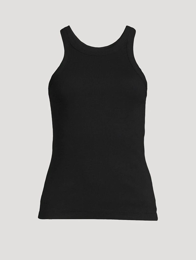 Curved Rib Tank Top