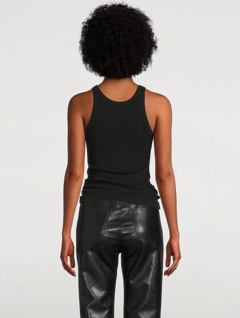 Curved Rib Tank Top