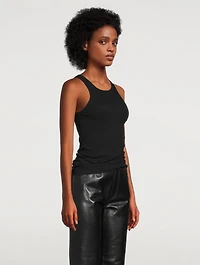 Curved Rib Tank Top