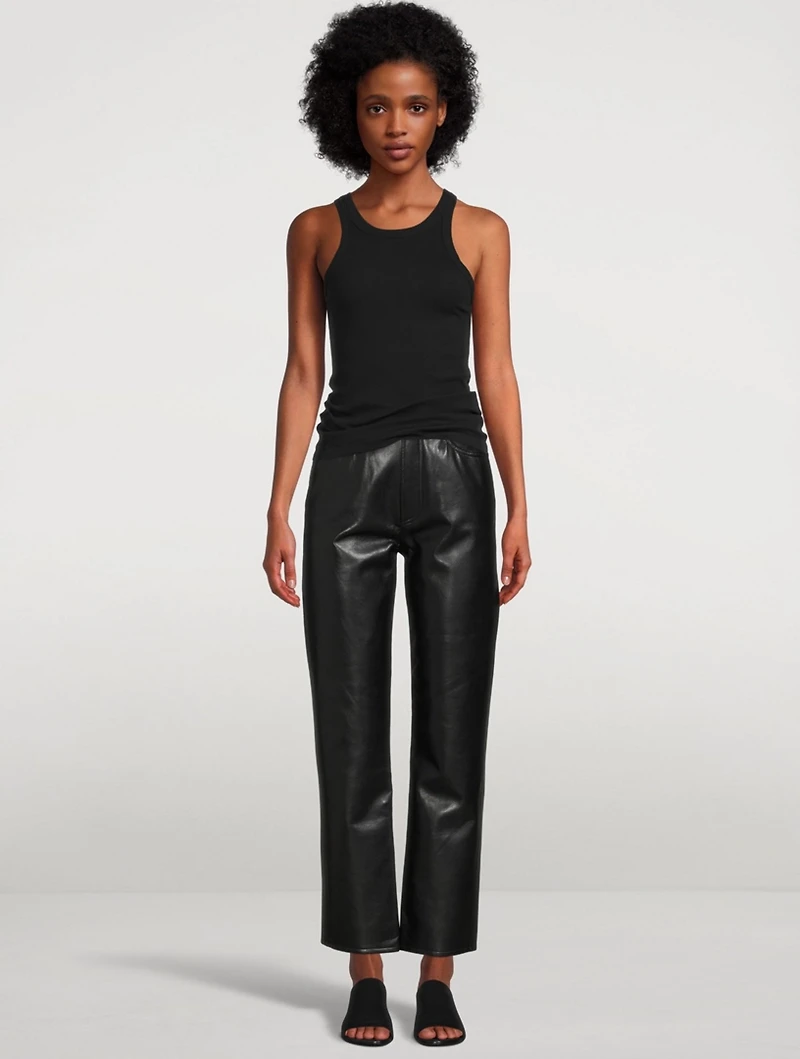 Curved Rib Tank Top