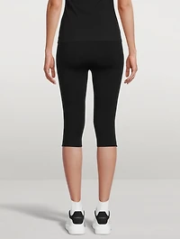 Compact Knit Cropped Leggings