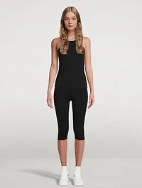 Compact Knit Cropped Leggings
