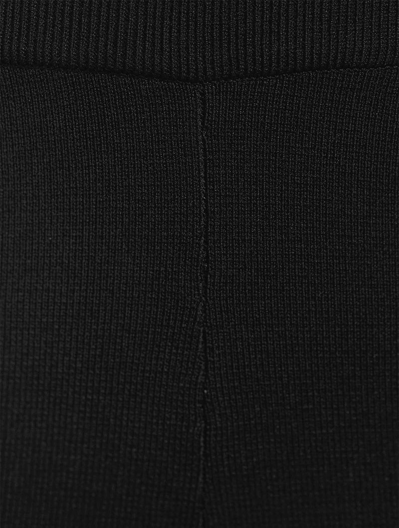 Compact Knit Cropped Leggings