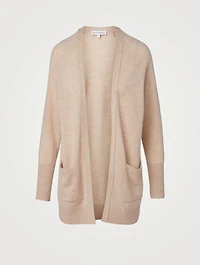 Cashmere Open Cardigan