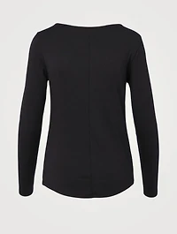 Boatneck Long-Sleeve T-Shirt