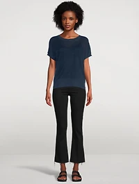 Linen Short-Sleeve T-Shirt
