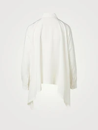 Silk A-Line Shirt
